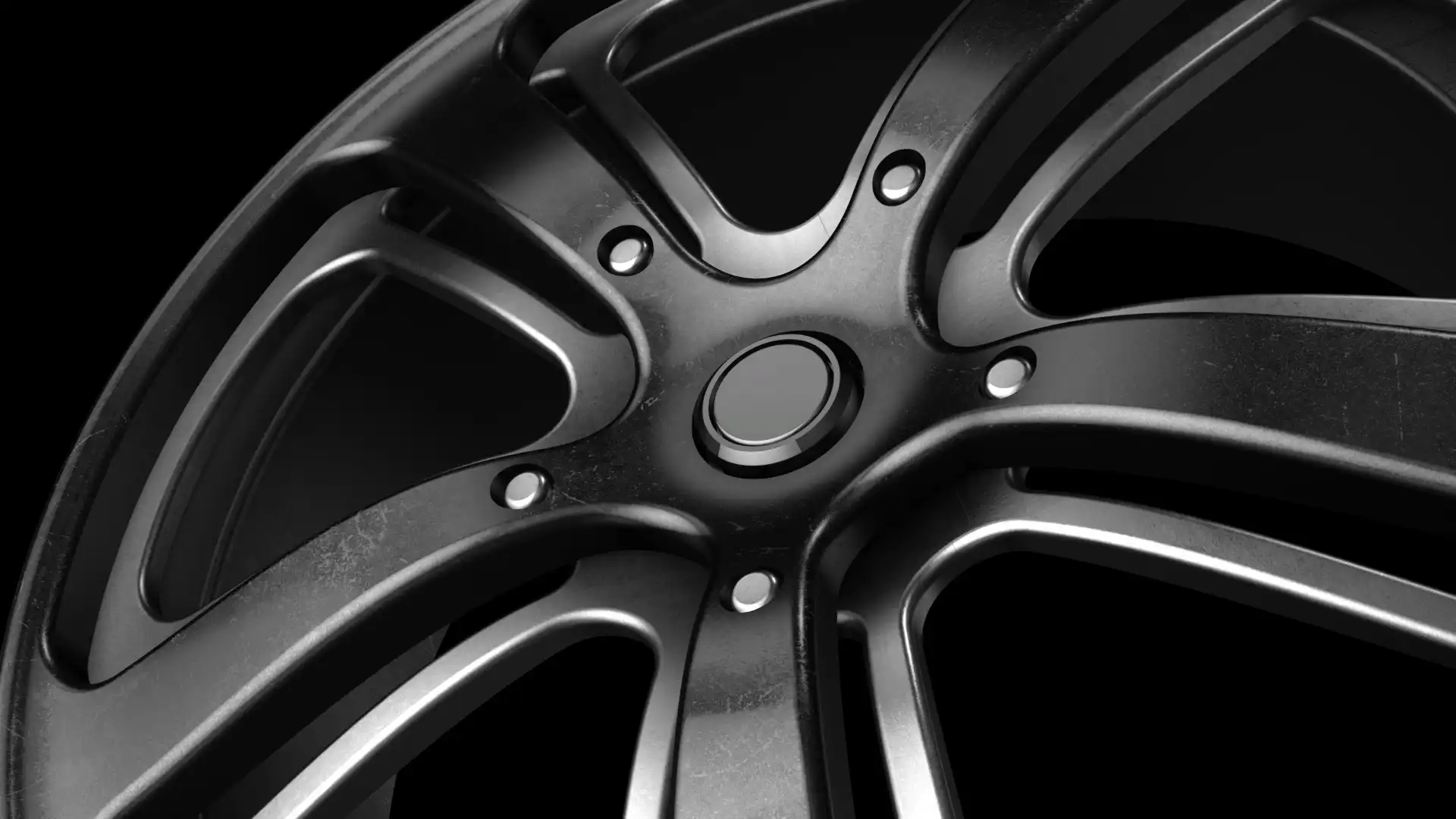 rim-black-metal-grunge-close-up-3d-rendering